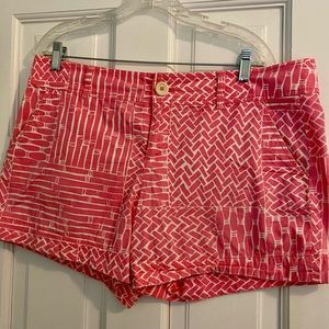 Lilly Pulitzer Callahan shorts size 12